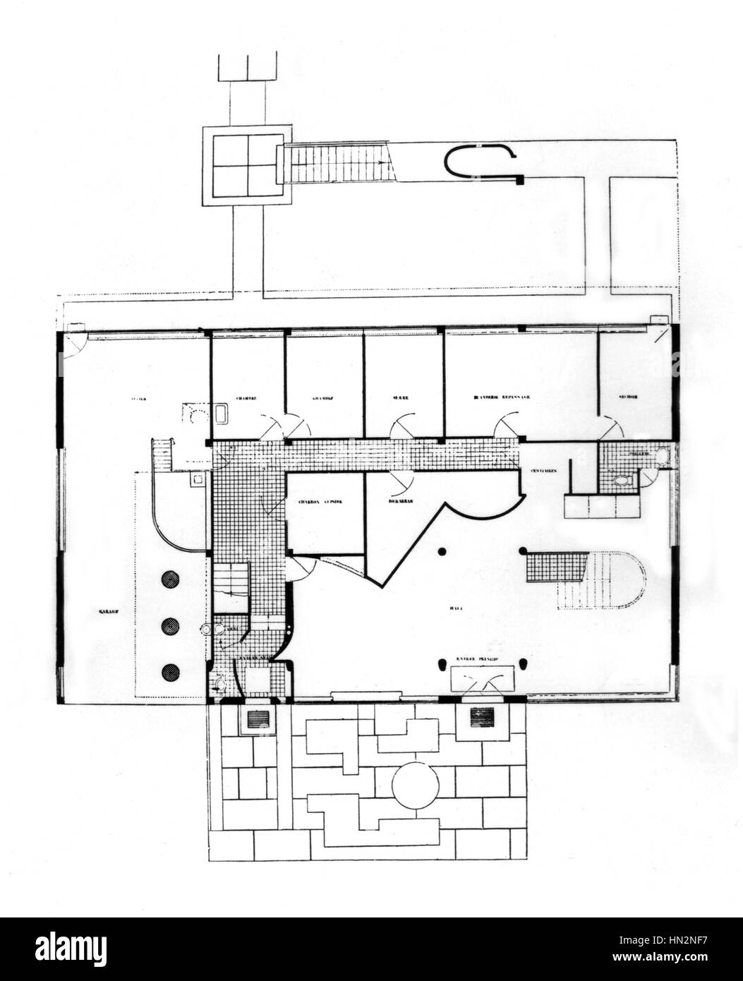 Le Corbusier Black And White Stock Photos Images Alamy