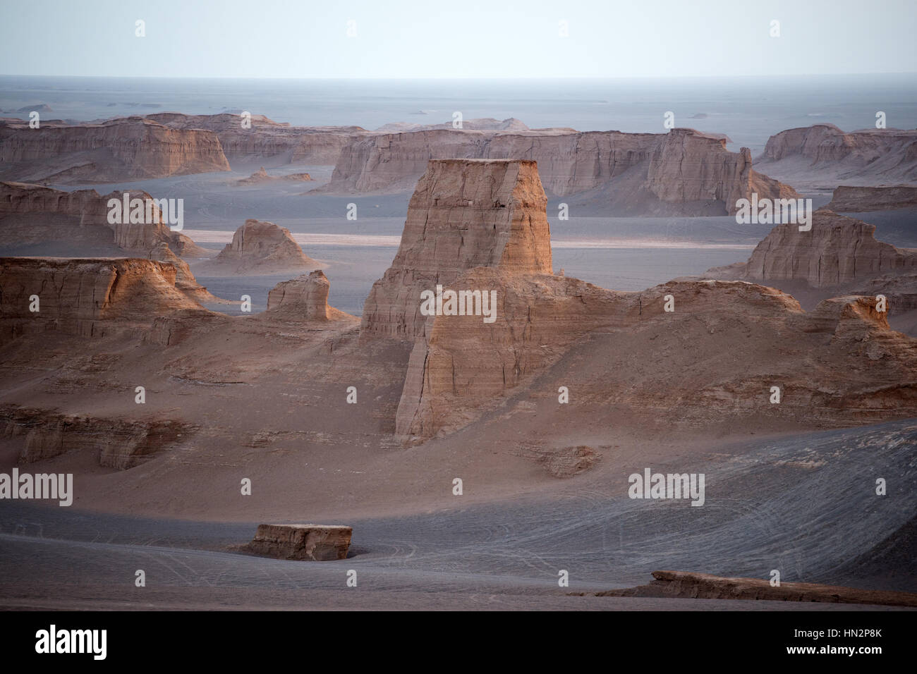 Dasht-e Lut desert, Kerman province, Iran Stock Photo