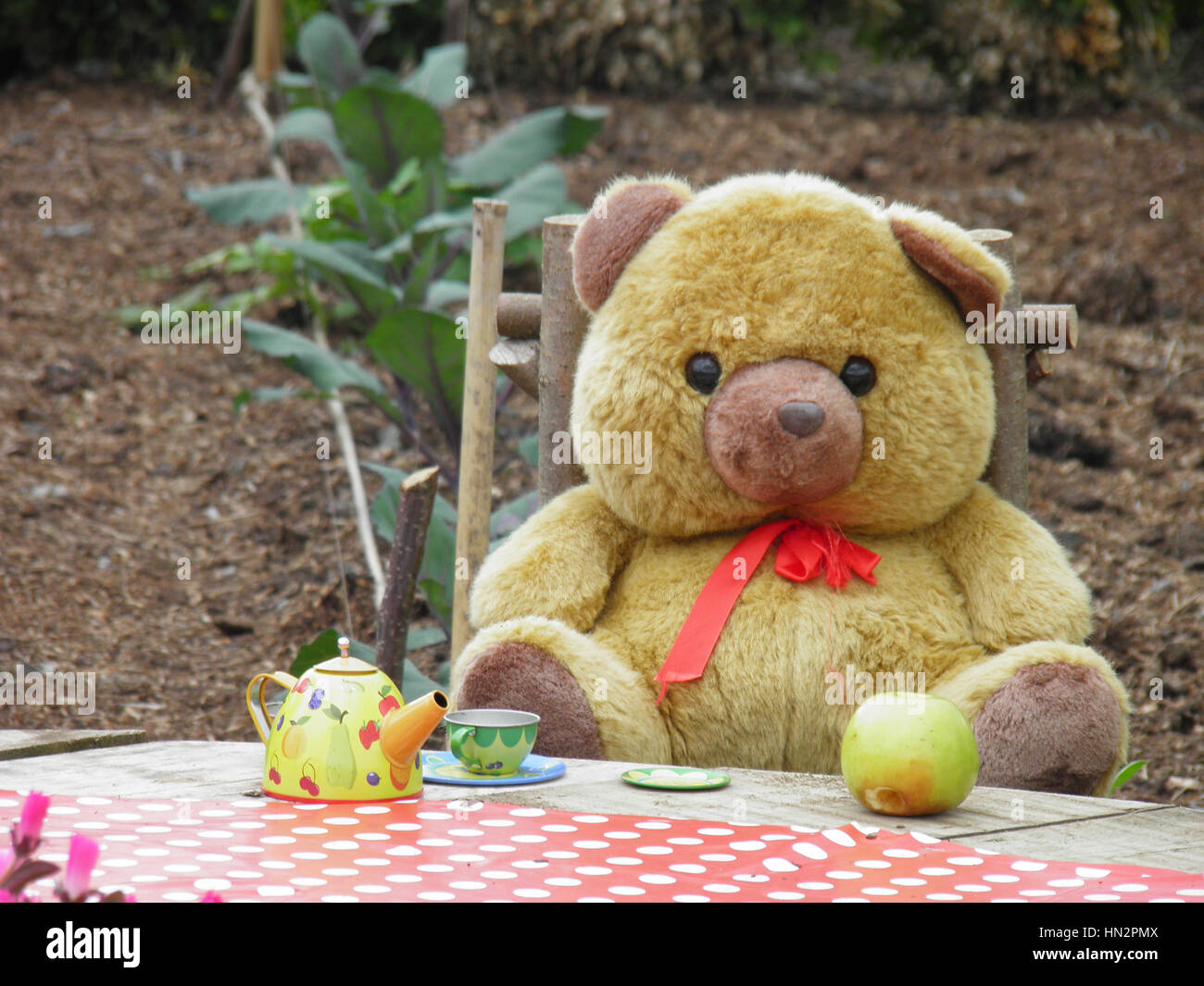 Teddy Bears Picnic Stock Photo