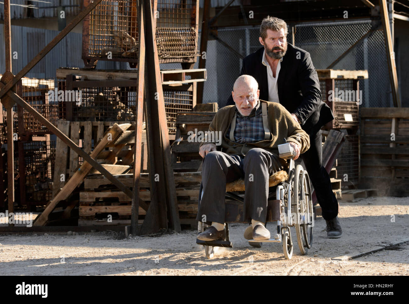 LOGAN (2017) PATRICK STEWART HUGH JACKMAN JAMES MANGOLD (DIR) 20TH