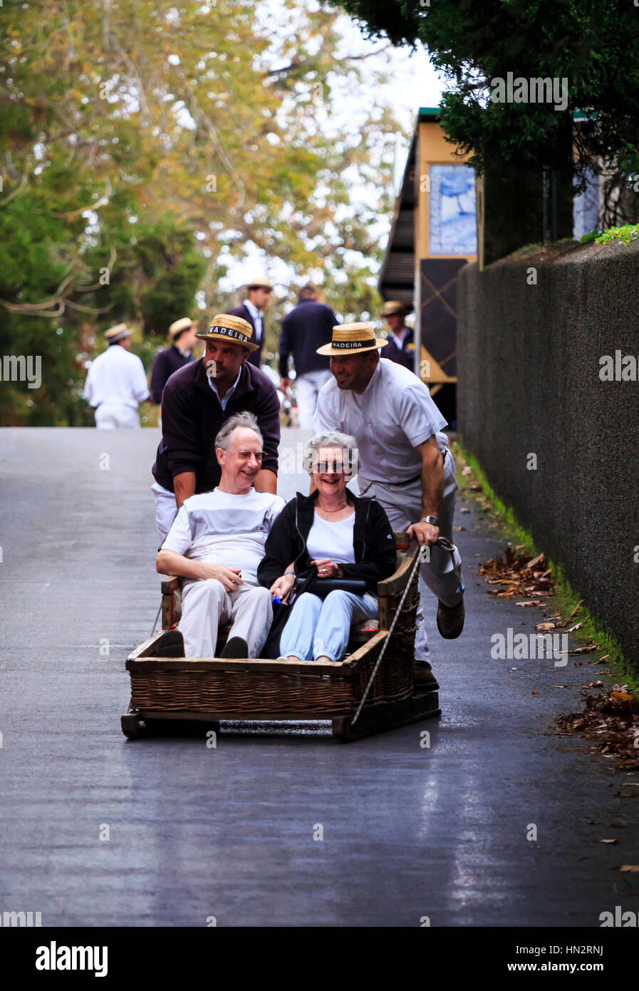 Funchal toboggan madeira hires stock photography and images Alamy