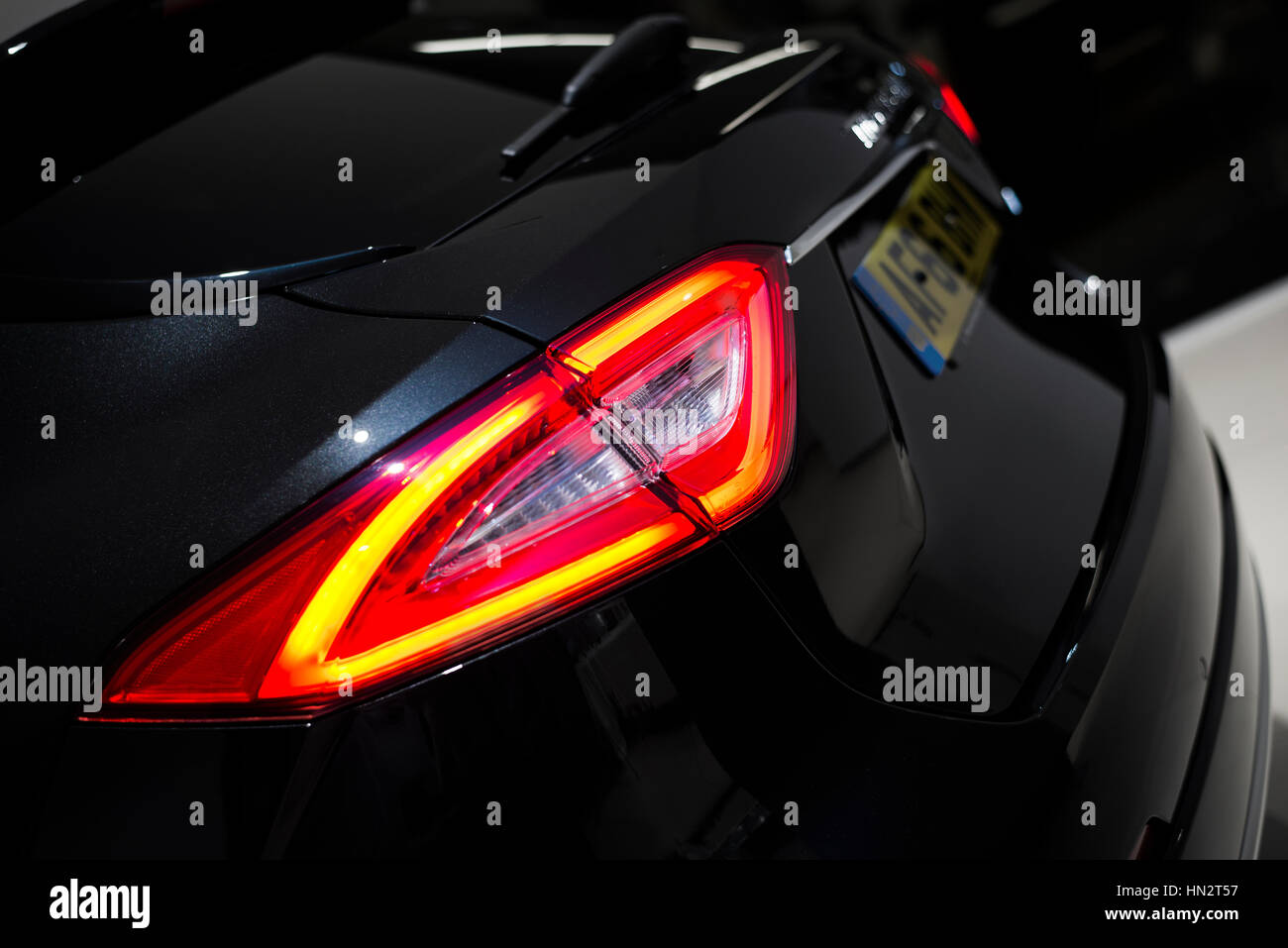 Rear lights of Maserati Levante Stock Photo - Alamy