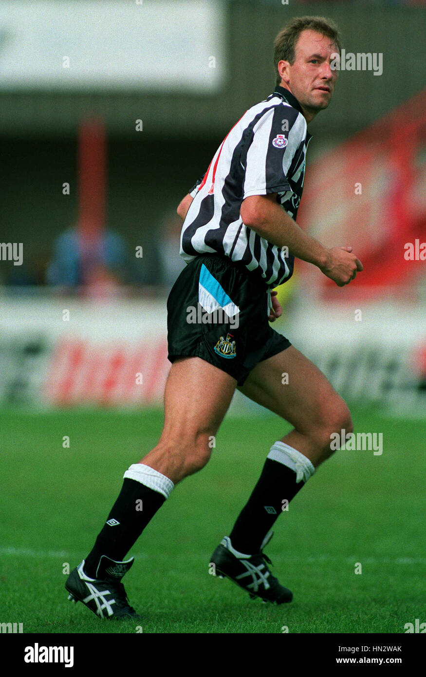 NEIL SIMPSON NEWCASTLE UNITED FC 03 December 1990 Stock Photo