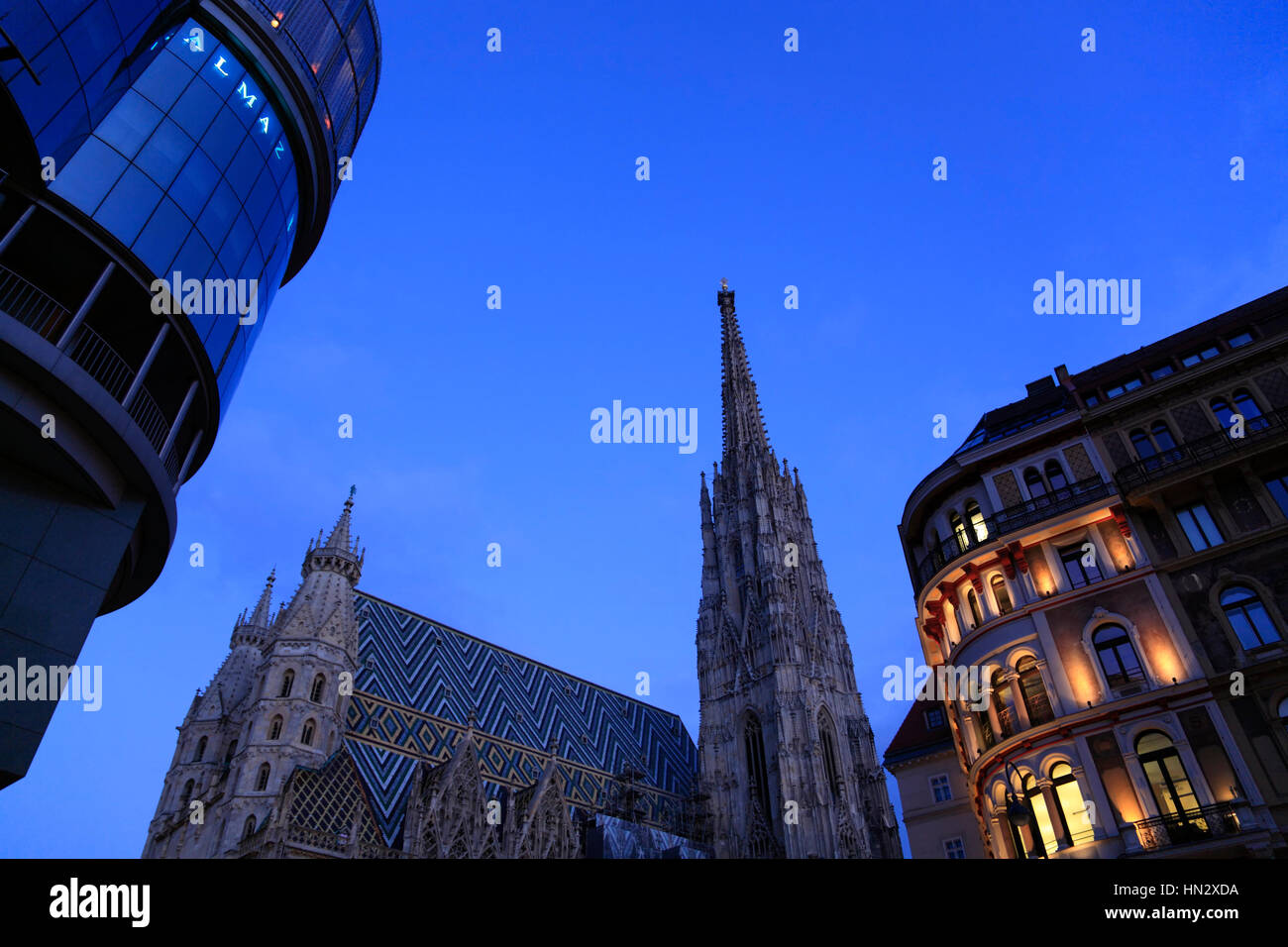 St. Stefansdom, St. Steffen's Cathedral, Vienna, Austria, Europe Stock Photo