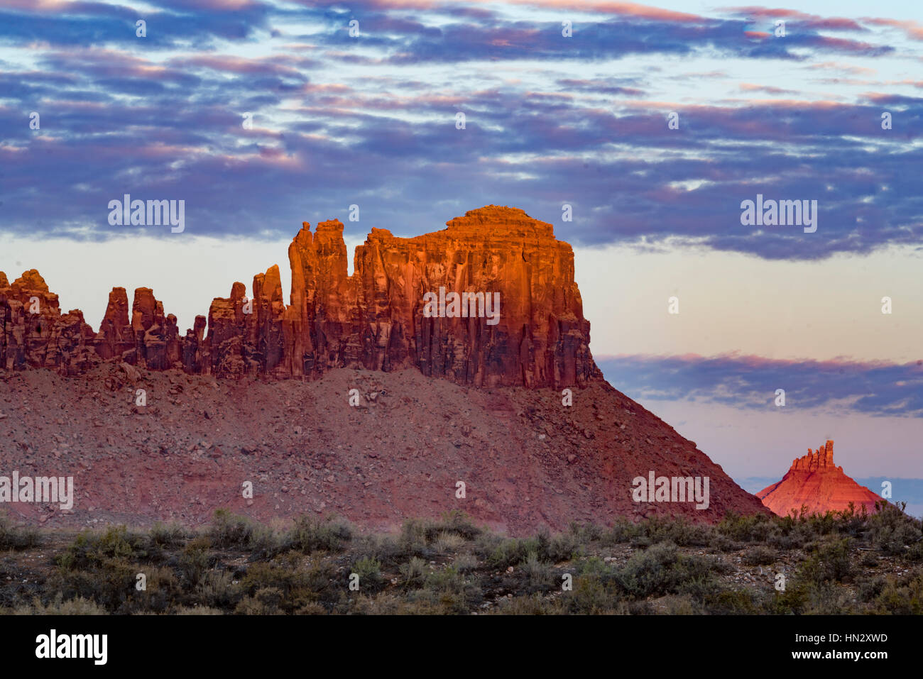 The Anasazi Family, Rock Formations at Indian Canyon, Utah SIxshooter