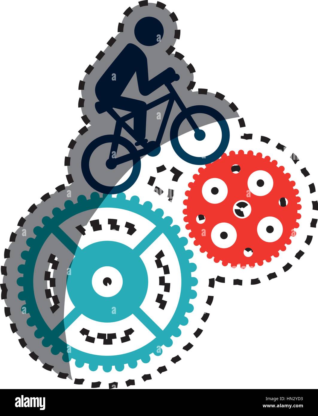 Olympic track cycling Stock Vector Images - Alamy