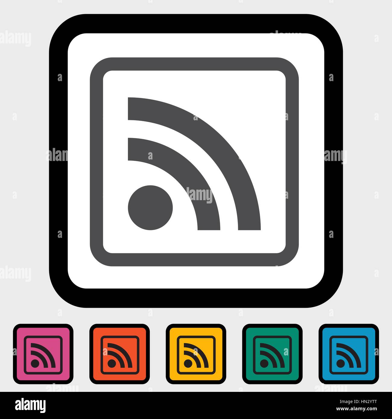 Rss Icon Vector Illustration Stock Vector Image Art Alamy Rss Icon Vector Illustration Stock Vector Image Art Alamy