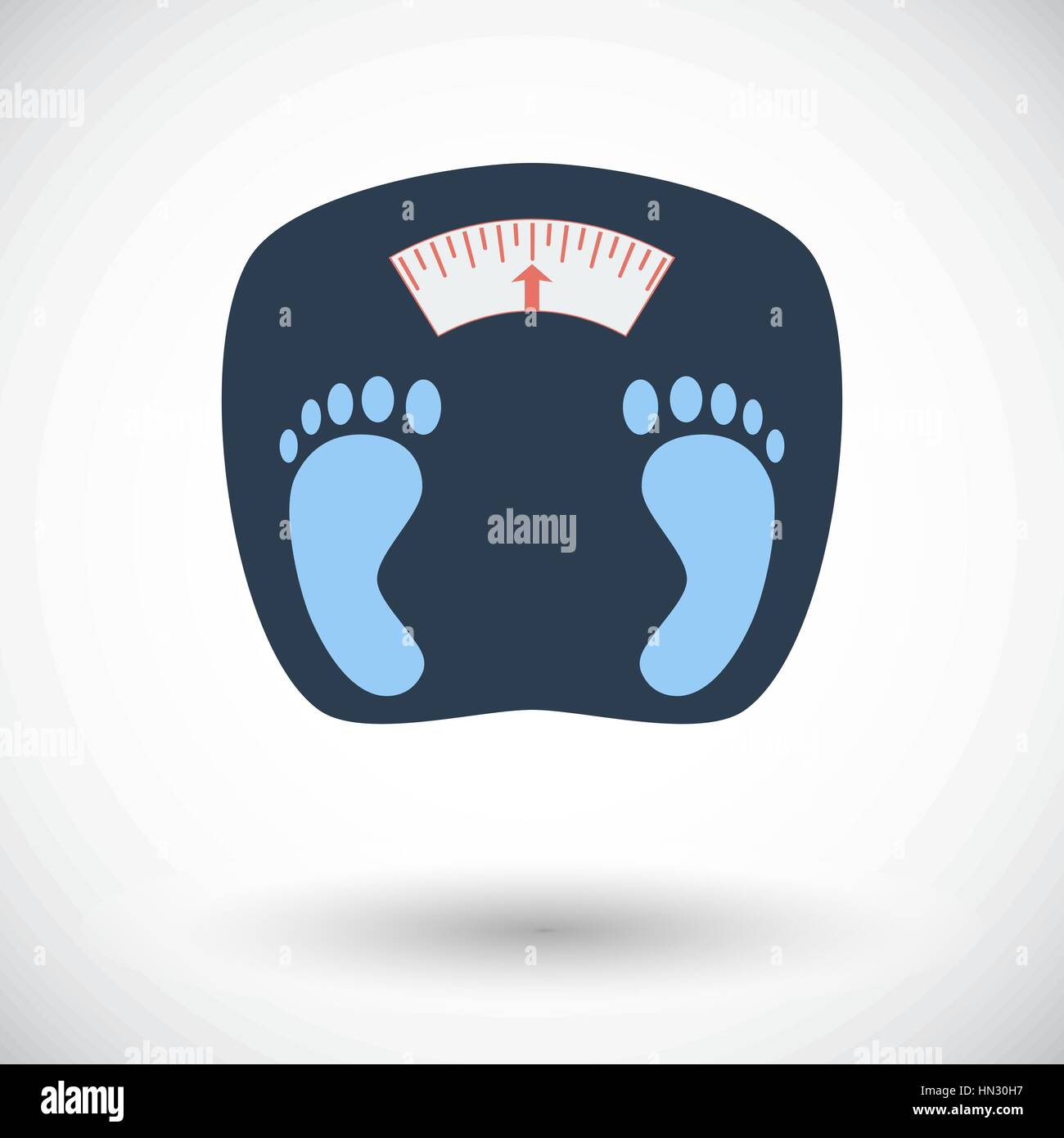 Weights. Single flat icon on white background. Vector illustration ...