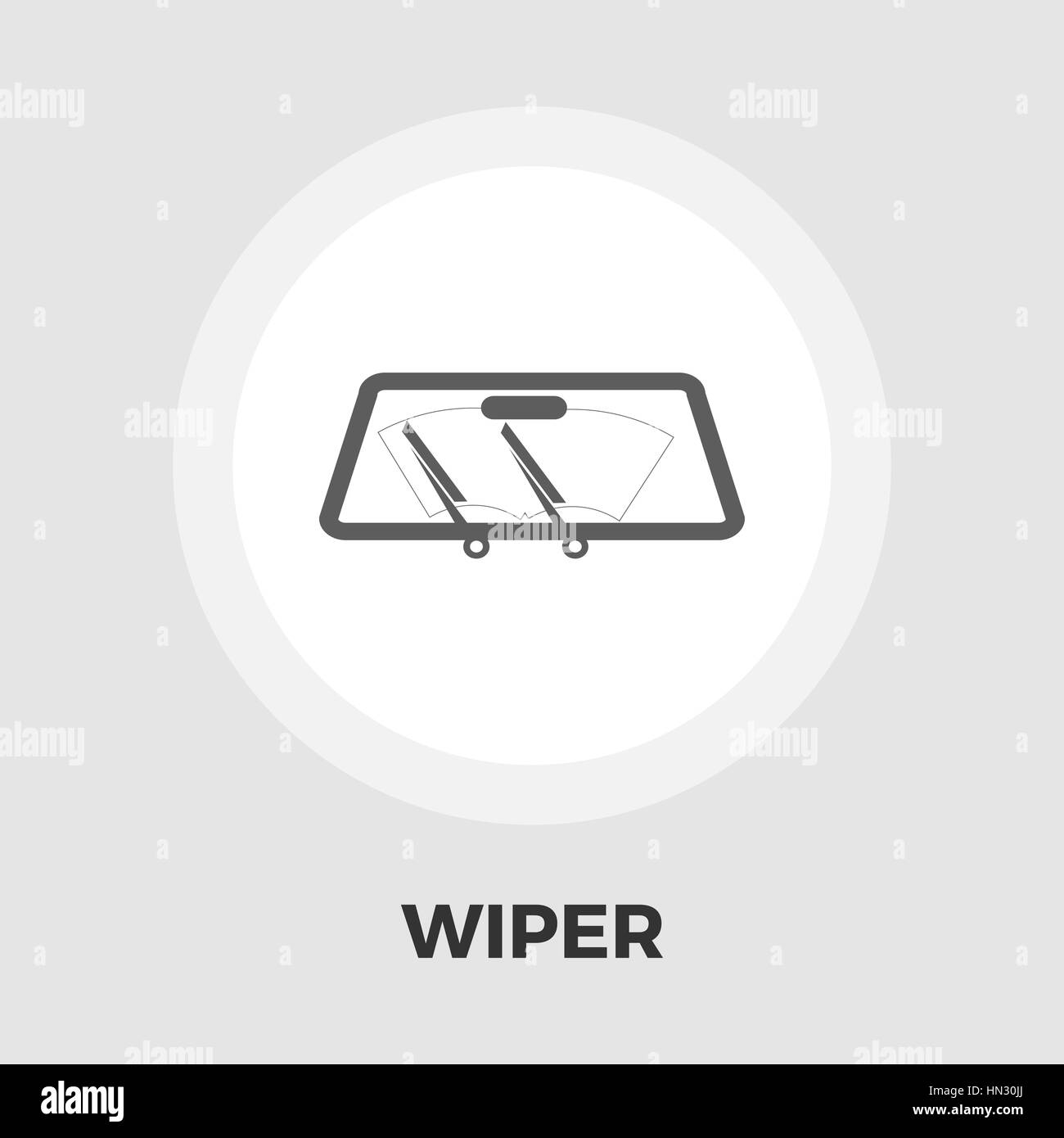 Rain on car window Stock Vector Images - Alamy