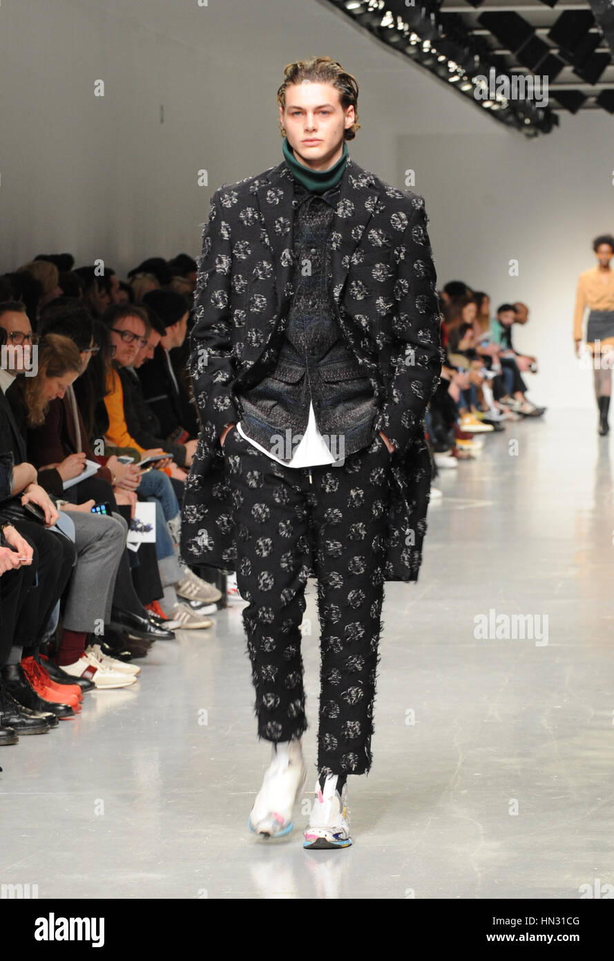 London Fashion Week Men's - Casley Hayford - Catwalk and Front Row ...