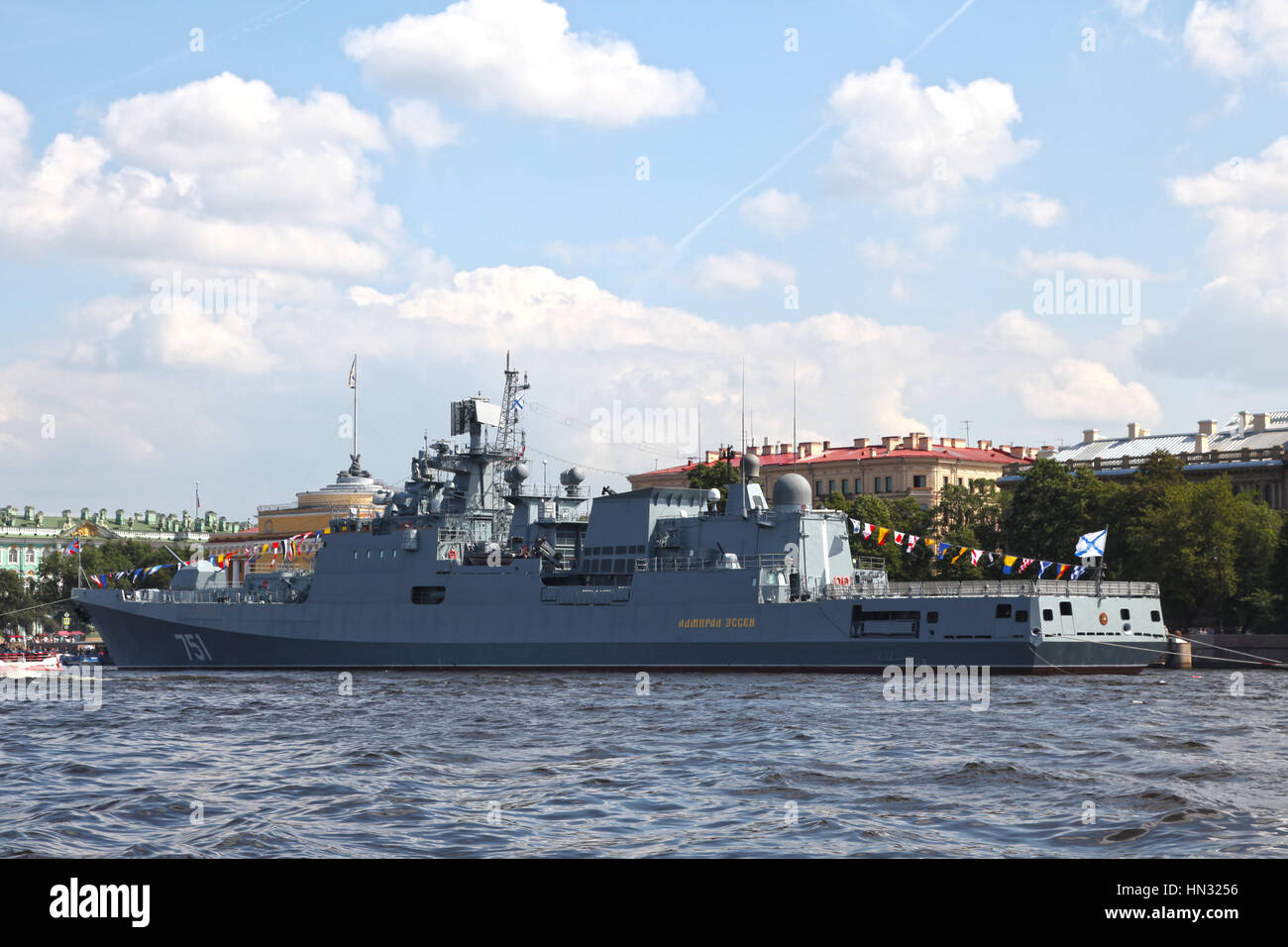 Russia. Saint Petersburg. Ships parade Stock Photo Alamy