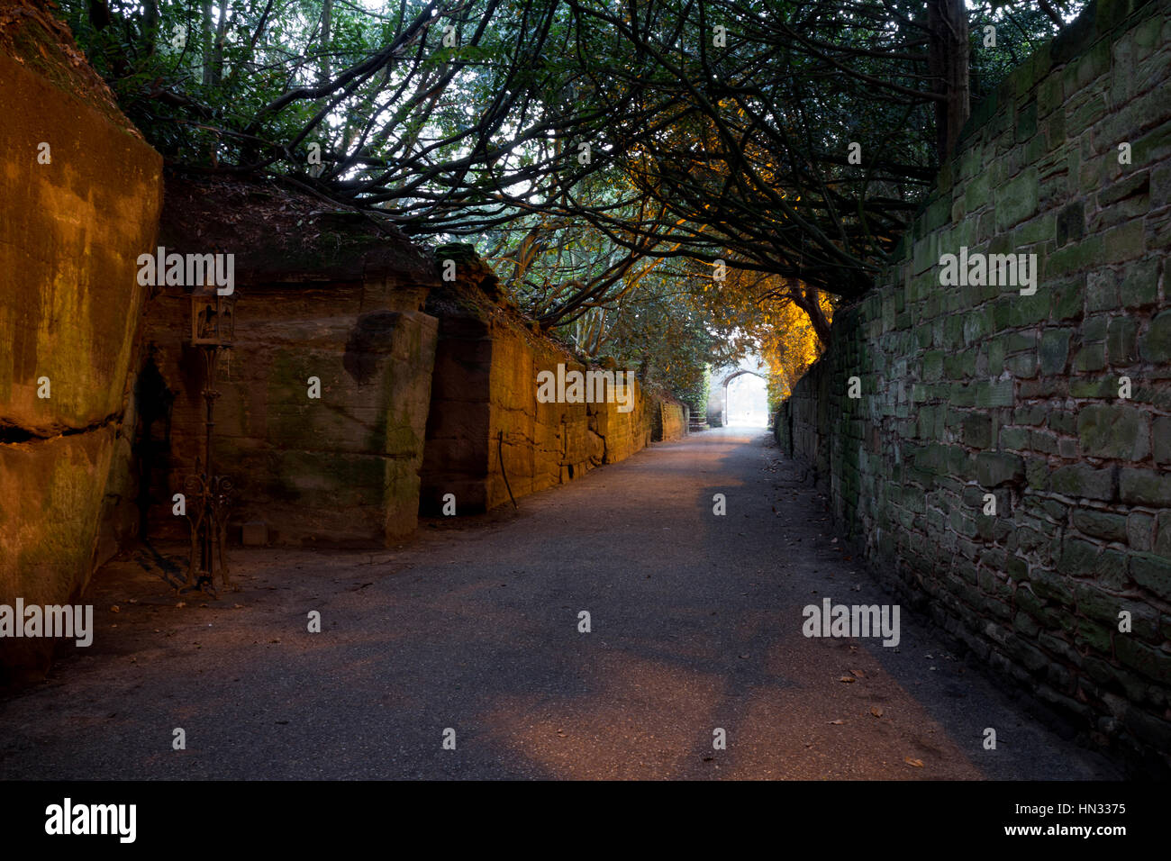 Approach walls hi-res stock photography and images - Alamy