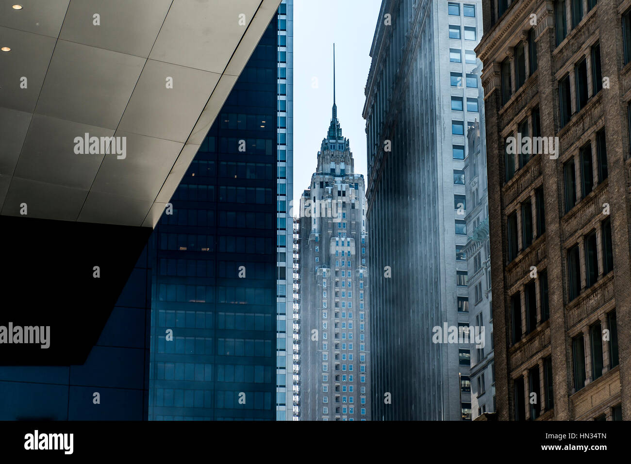 New York City USA Skyline empire state the Big Apple Skyscraper Stock ...