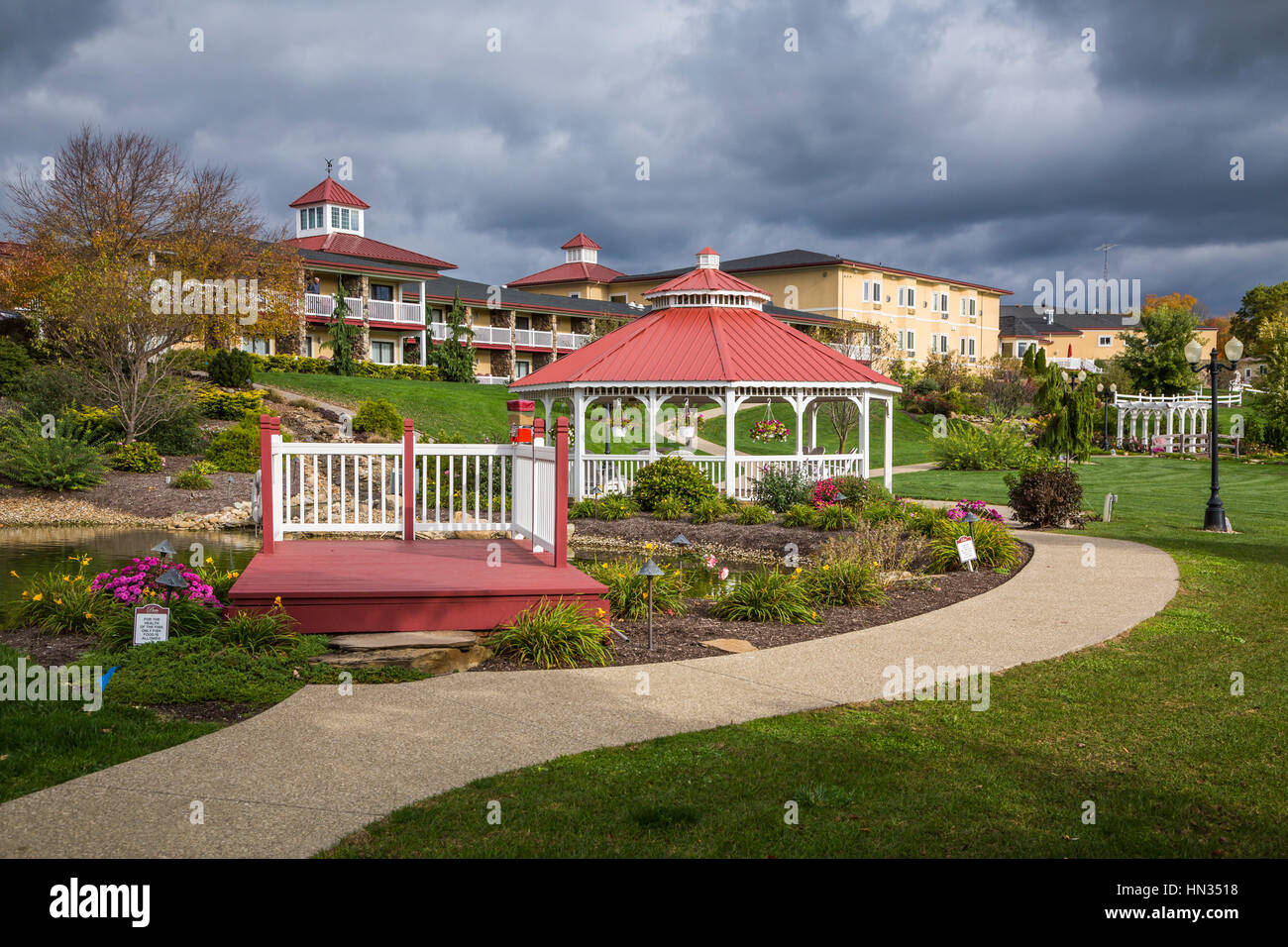 The Berlin Resort in Berlin, Ohio, USA Stock Photo Alamy