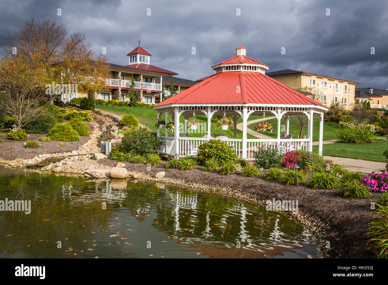 The Berlin Resort in Berlin, Ohio, USA Stock Photo Alamy