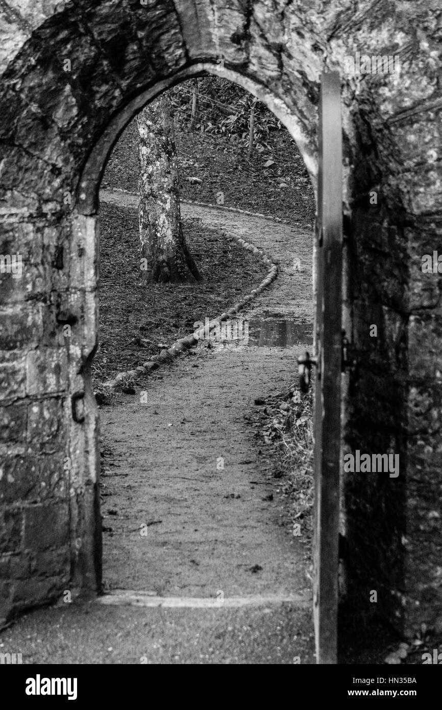 Dunraven Castle, Southerdown Stock Photo