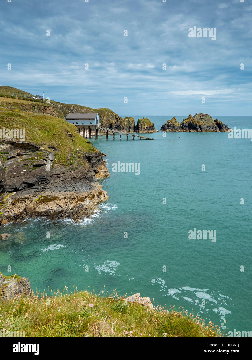 Padstow Lifeboat Station Stock Photo Alamy