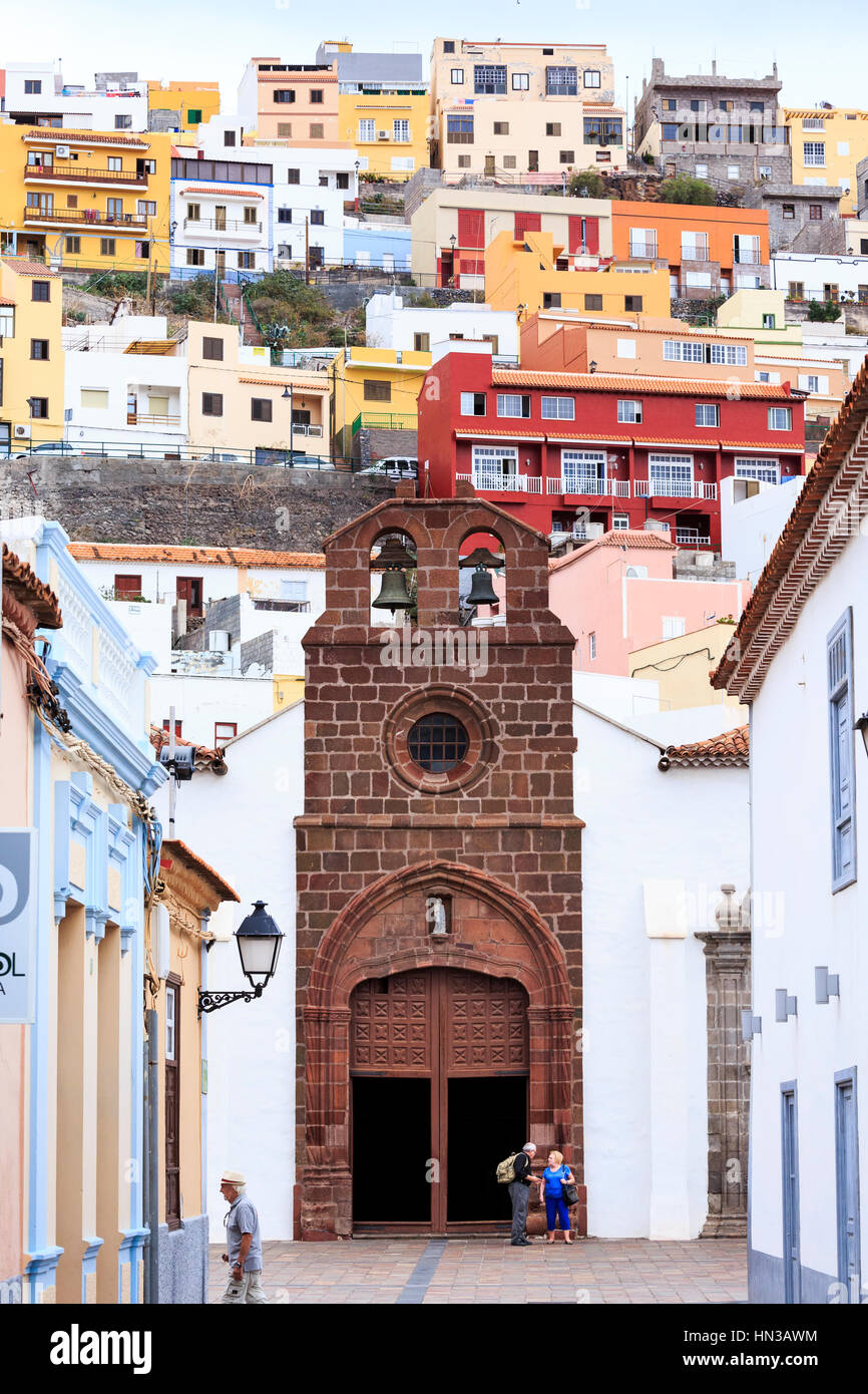 Church of the Assumption, San Sebastian, La Gomera, Canary Islands Stock Photo