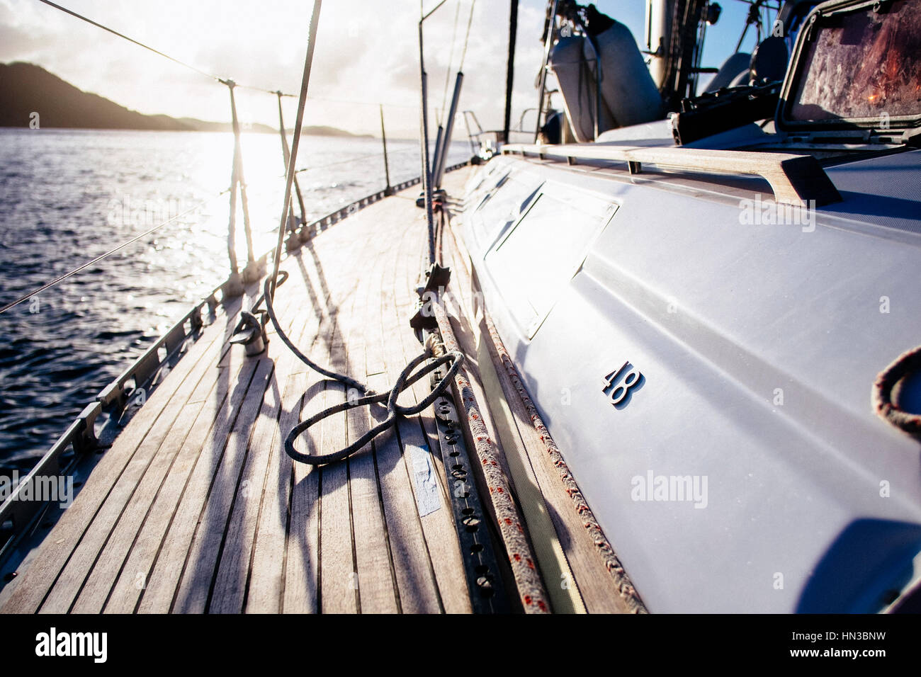 Caribbean deck hi-res stock photography and images - Alamy