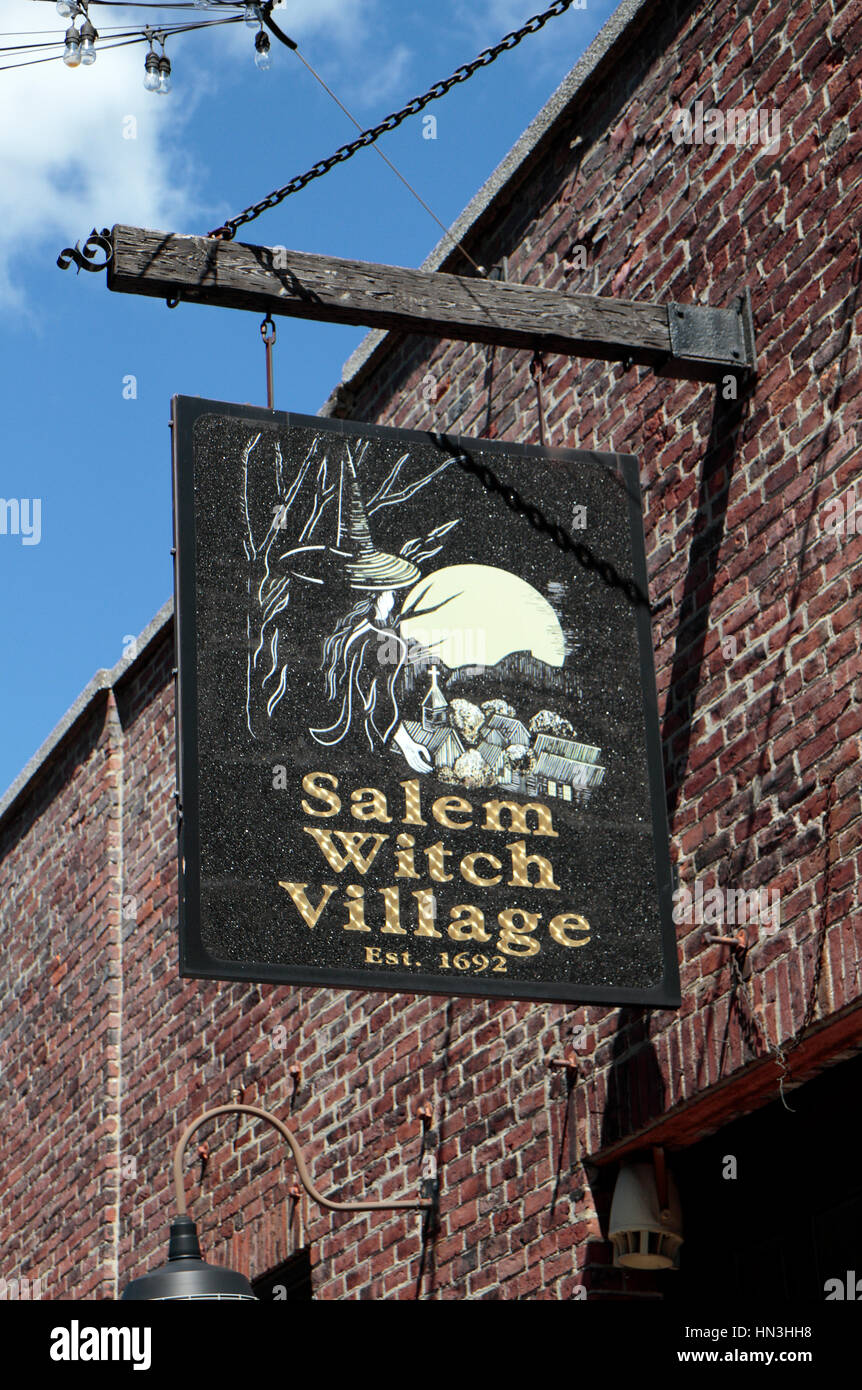 Salem village hi-res stock photography and images - Alamy