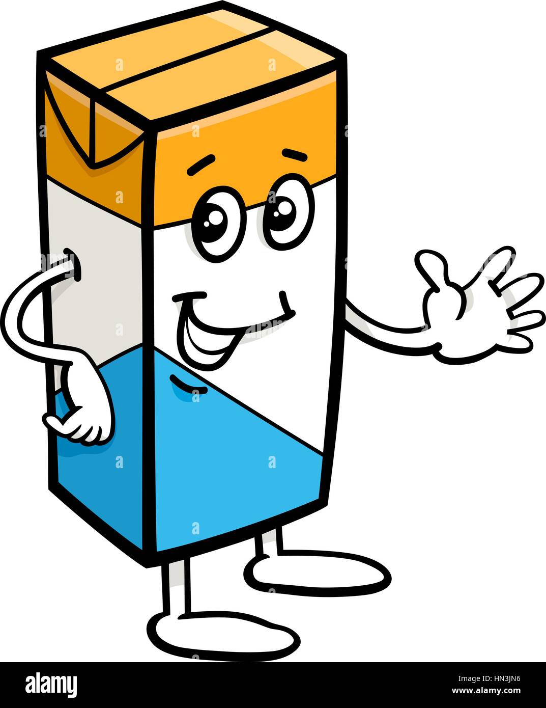 Juice box cartoon carton hi-res stock photography and images - Alamy