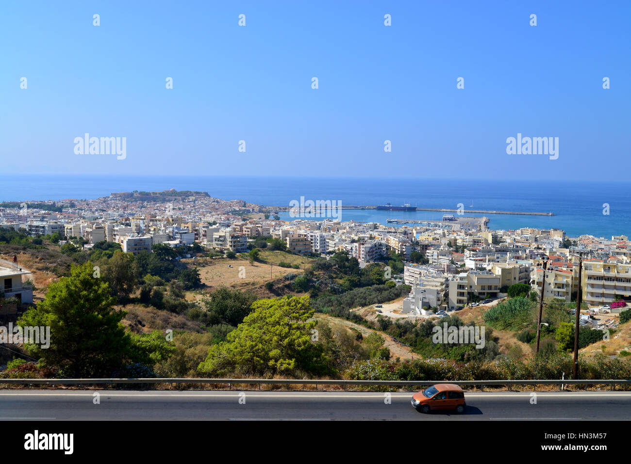 crete island greece Rethymno countryside rural nature landscape Stock ...