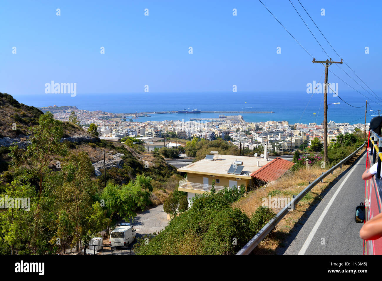 crete island greece Rethymno countryside rural nature landscape Stock ...