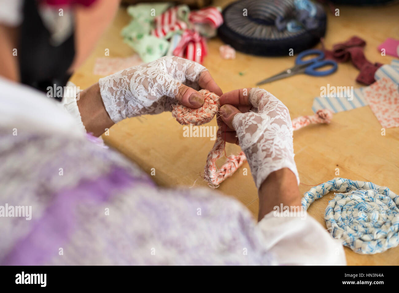 Rag rug hires stock photography and images Alamy