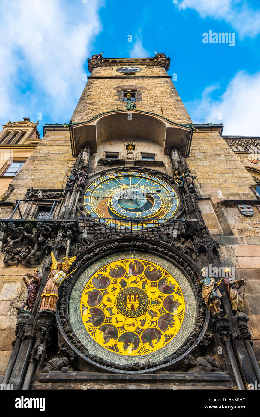 Historical clock on tower town hi-res stock photography and images - Alamy