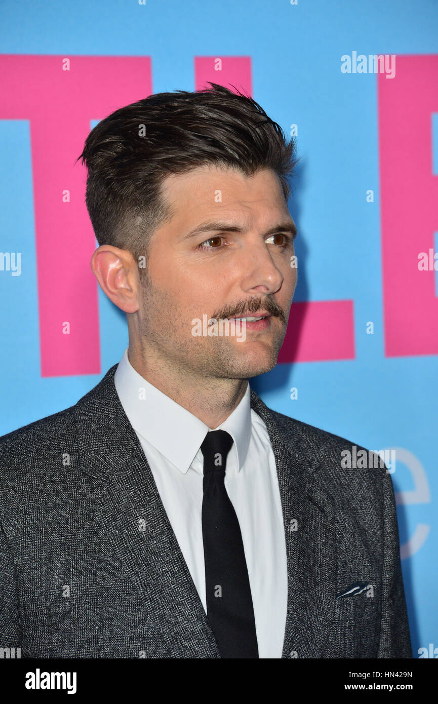 Los Angeles, USA. 07th Feb, 2017. Actor Adam Scott at the premiere for ...