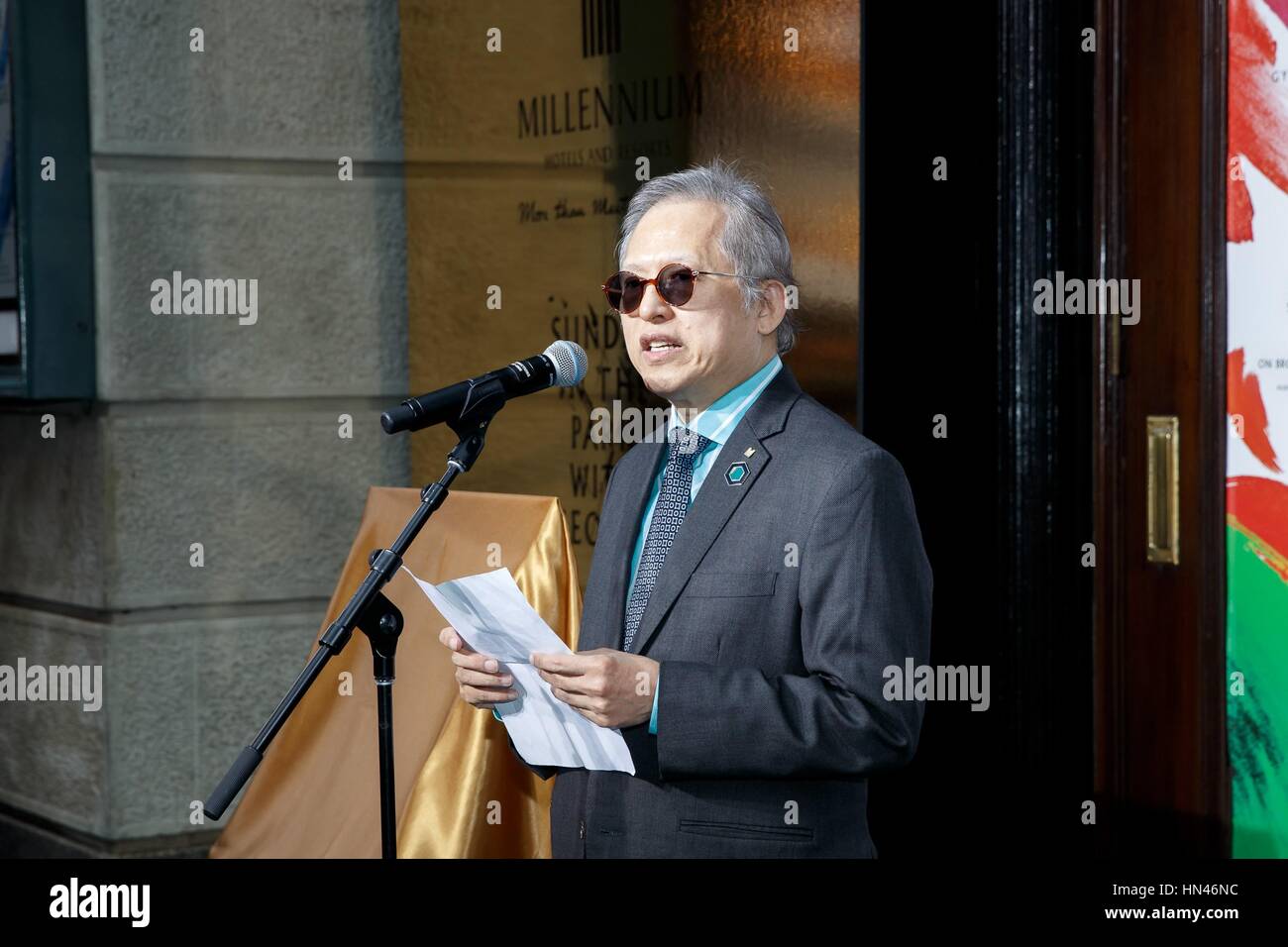 New York, NY, USA. 8th Feb, 2017. Kwek Leng Beng at a public appearance