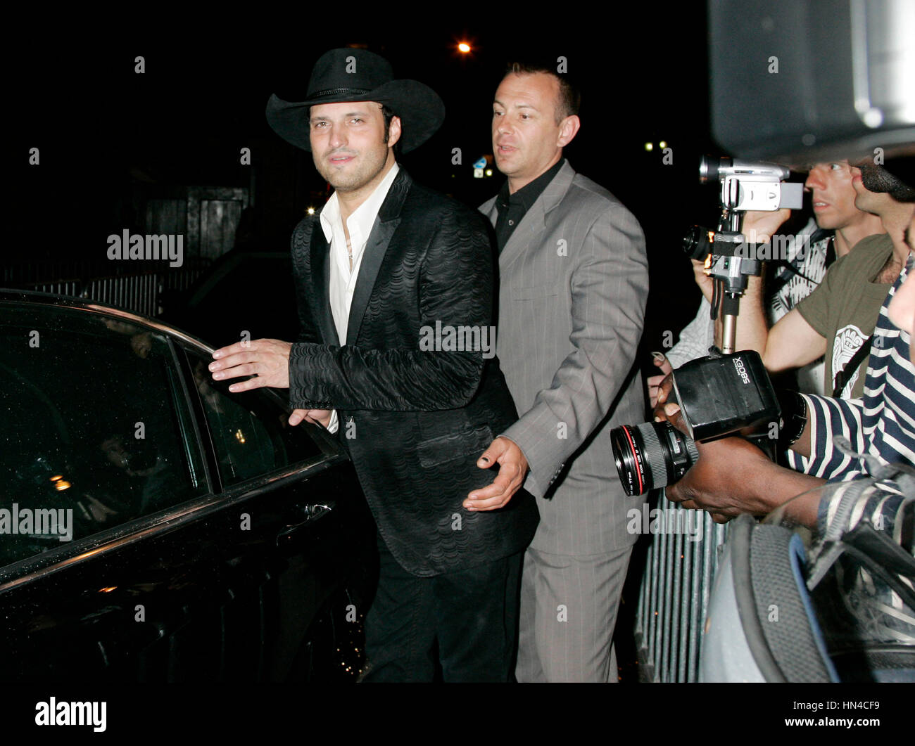 Robert Rodriquez leaves the Dolce & Gabbana party in Cannes, France, on May 25, 2007. Photo credit: Francis Specker Stock Photo