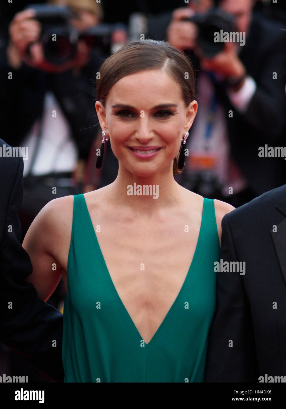 green emerald velvet dress Amazon.com: Natalie Portman Blue Strapless Dress Photo Print (16 x 20)