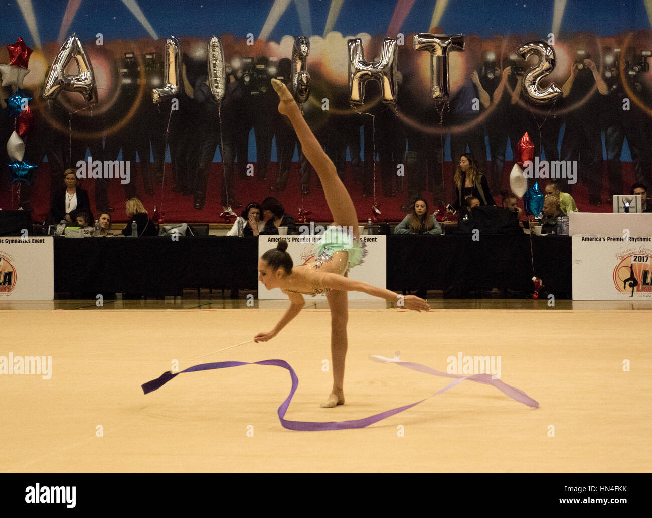 Rhythmic gymnastics hires stock photography and images Alamy