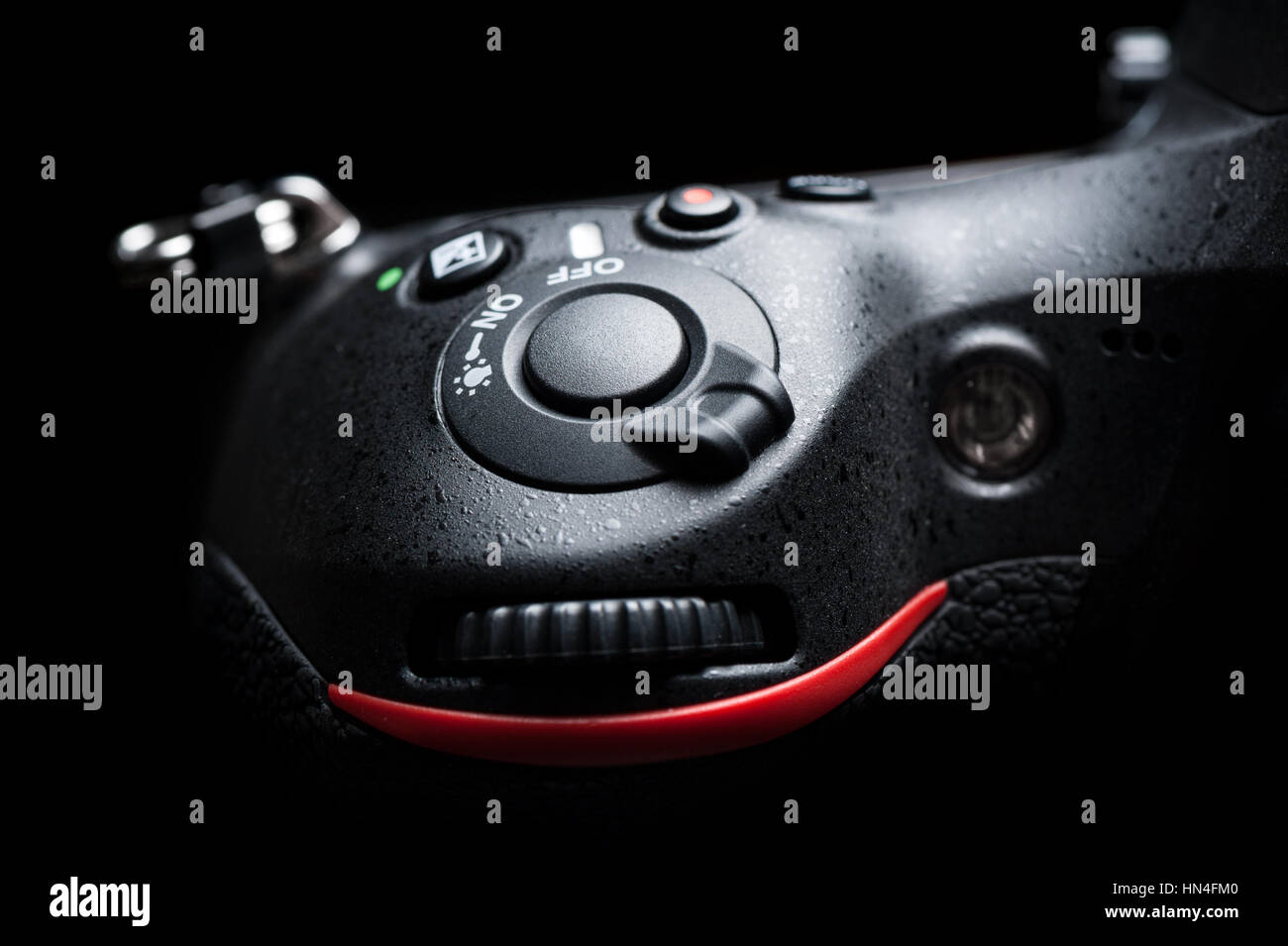 closeup-shutter-release-button-on-professional-dslr-camera-stock-photo
