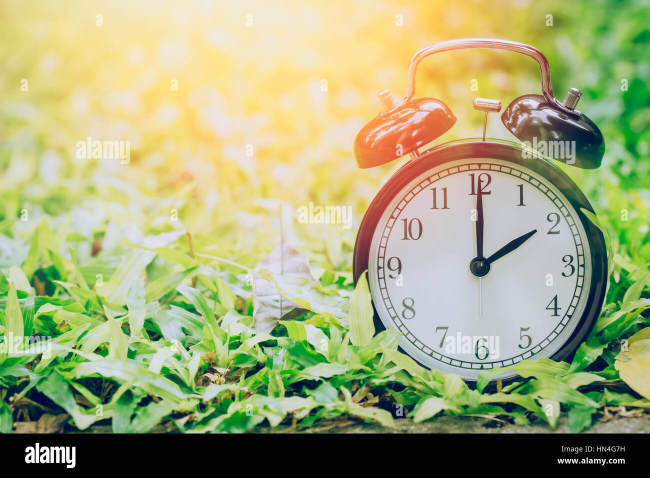 Clock face showing time two hi-res stock photography and images - Alamy