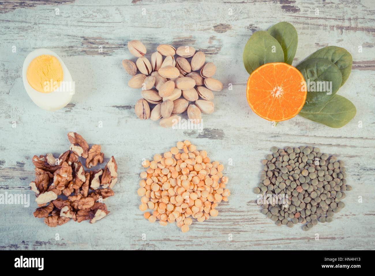 Vintage Photo, Ingredients Or Products Containing Vitamin B1 And ...