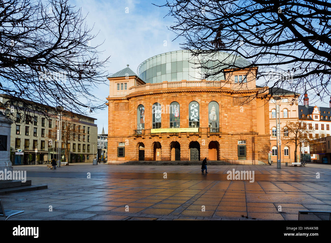 State Theatre Mainz, Germany Stock Photo - Alamy