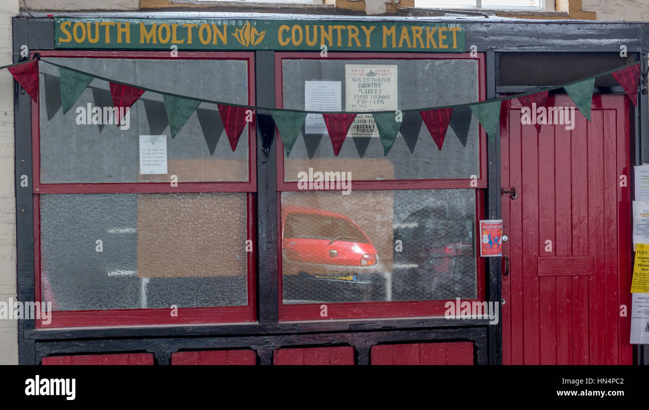 South Molton Country Market cafe Stock Photo