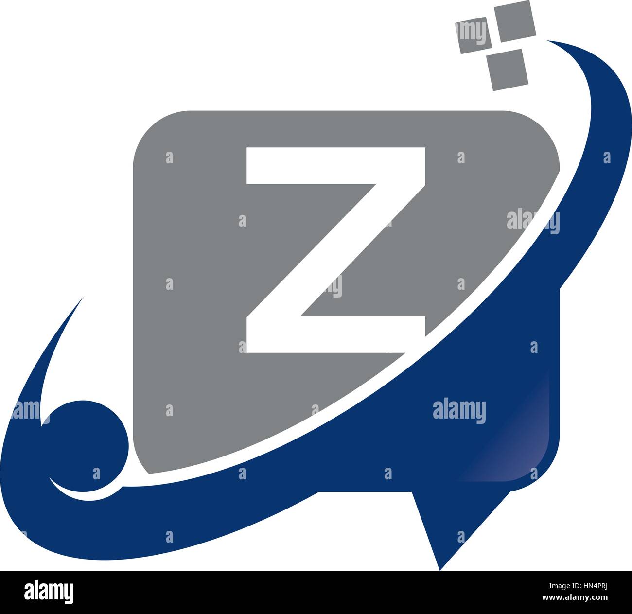 Technology Share Communication Initial Z Stock Vector Image & Art Alamy