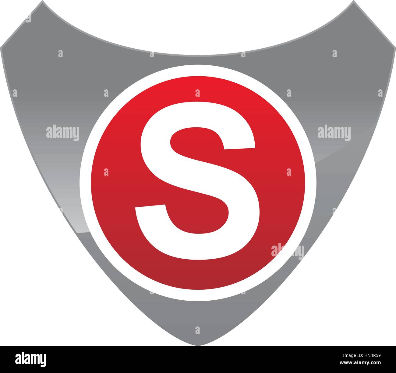 Modern Logo Shield Letter S Stock Vector Image & Art - Alamy