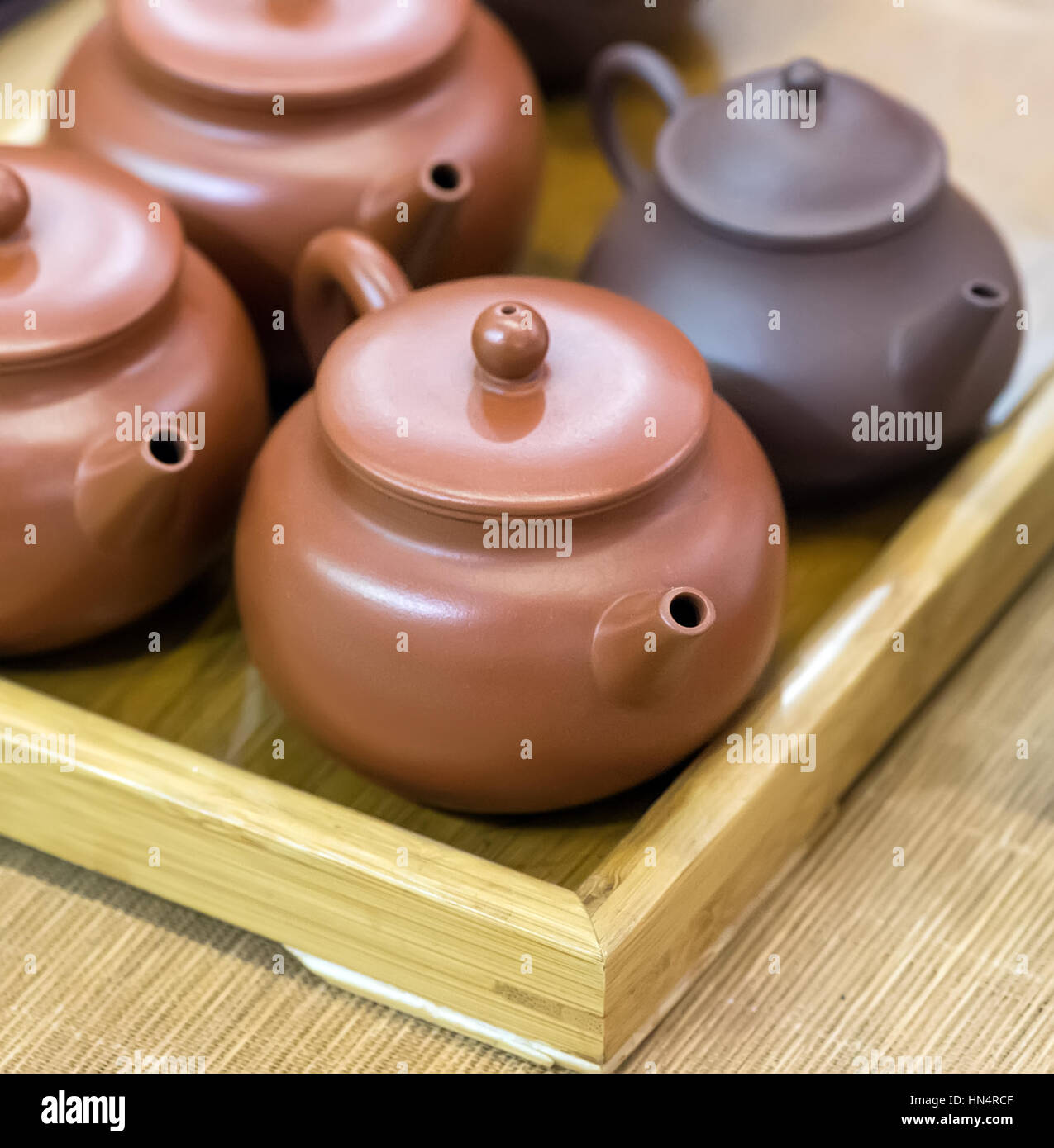 traditional Chinese teapot used in tea ceremony Stock Photo Alamy