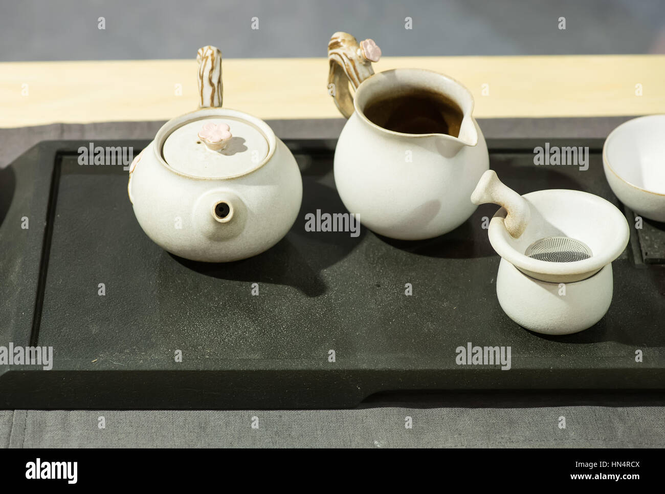 traditional Chinese teapot used in tea ceremony Stock Photo Alamy