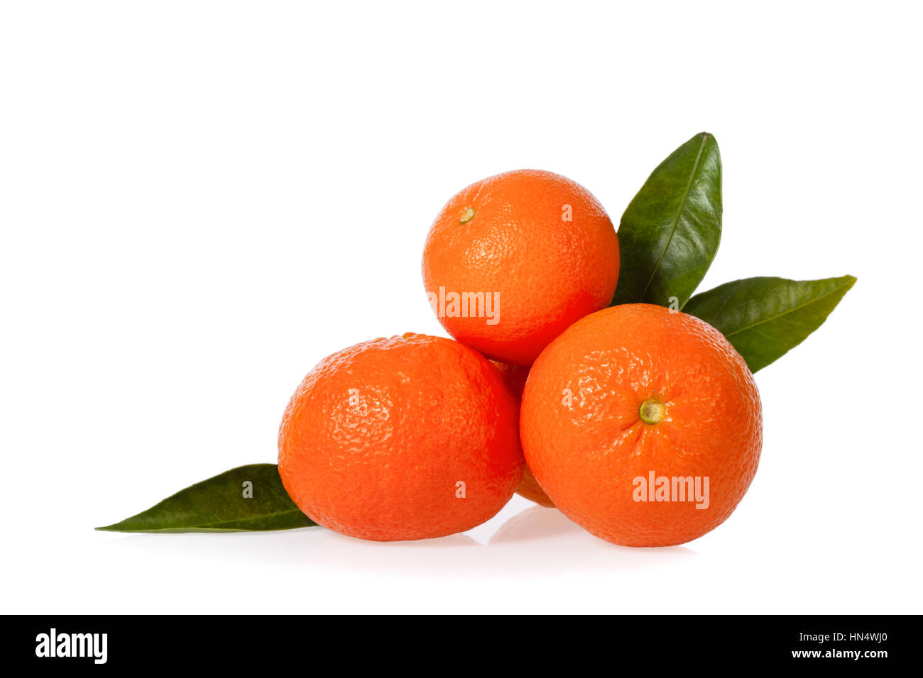 Clementines isolated on white background Stock Photo Alamy
