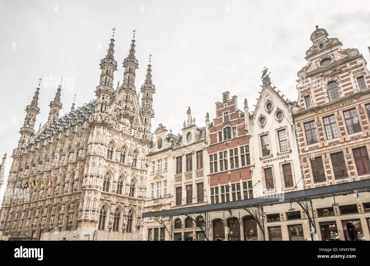 City of Leuven Stock Photo