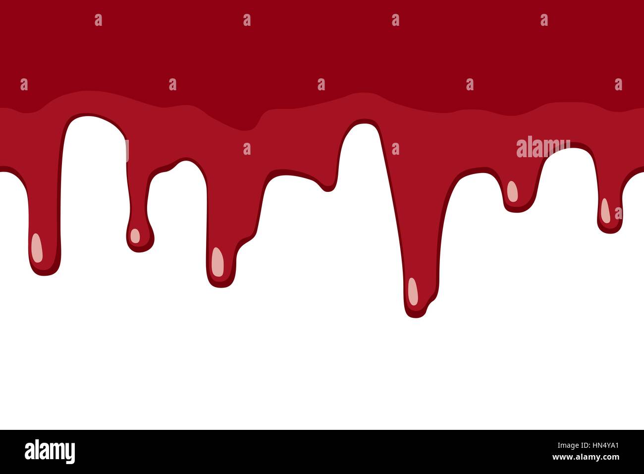 Dripping blood Stock Vector