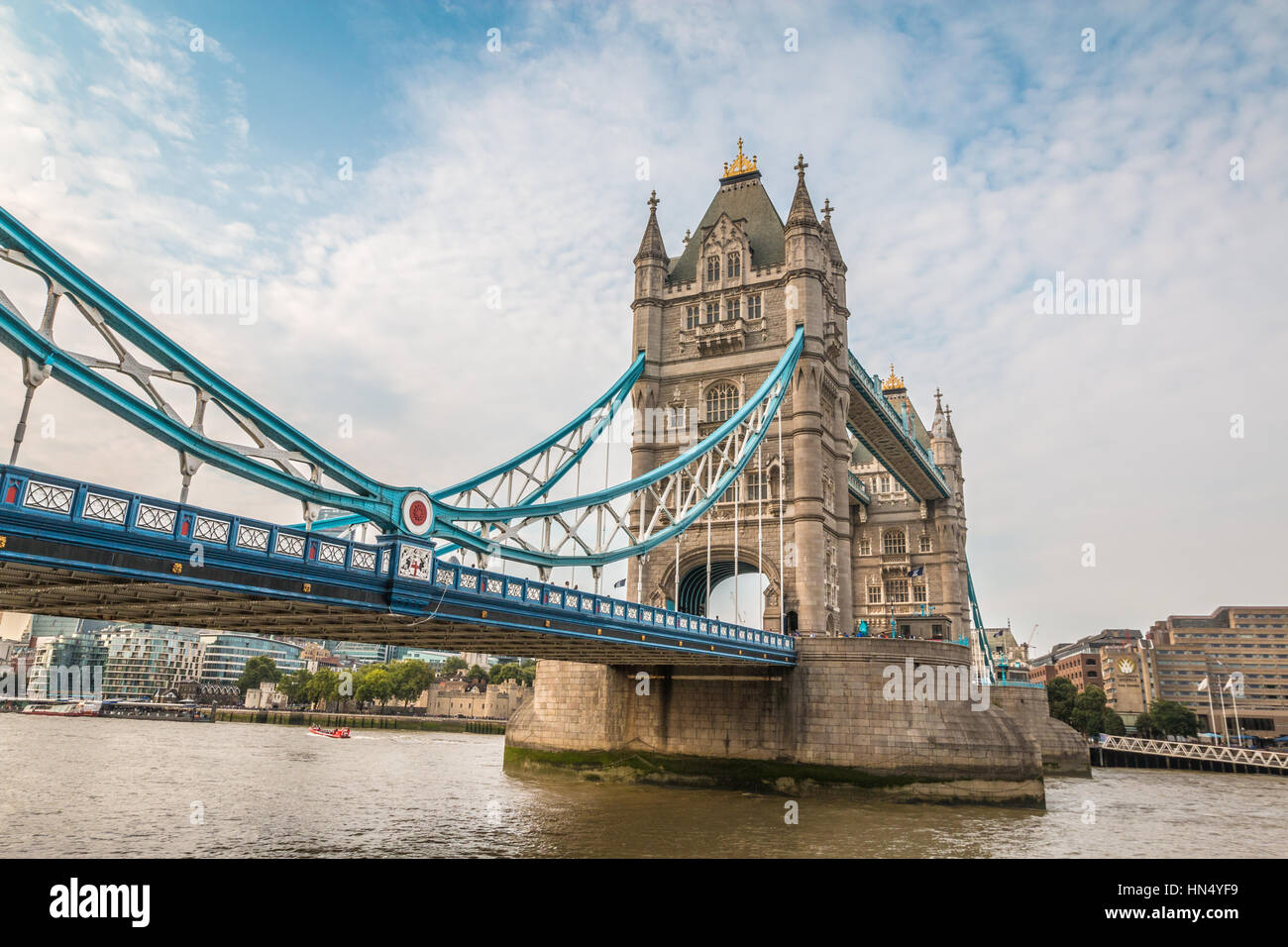 Tower Bridge in UK Stock Photo