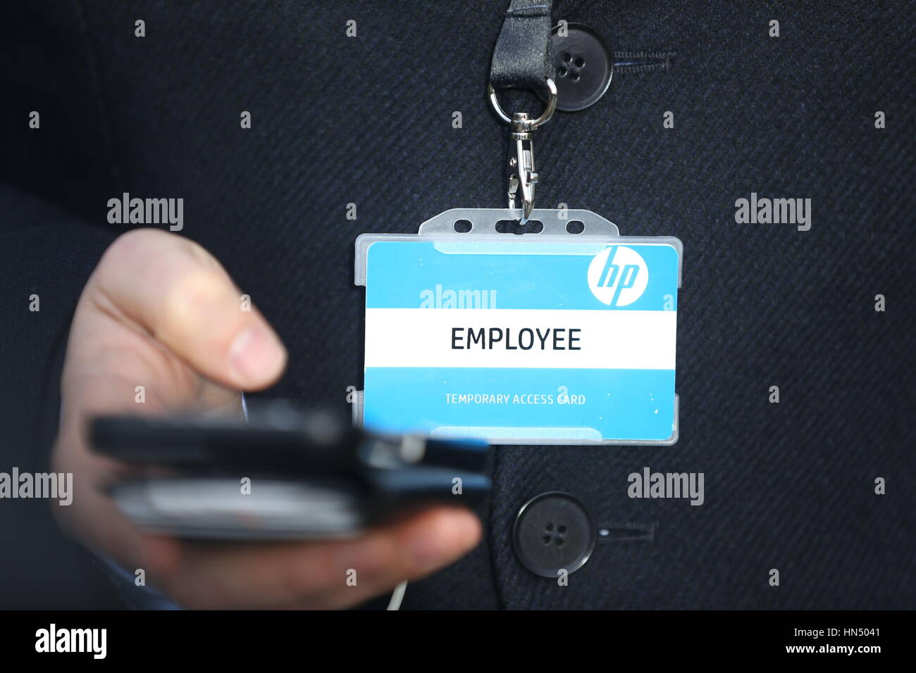 Hp Employee Id Card
