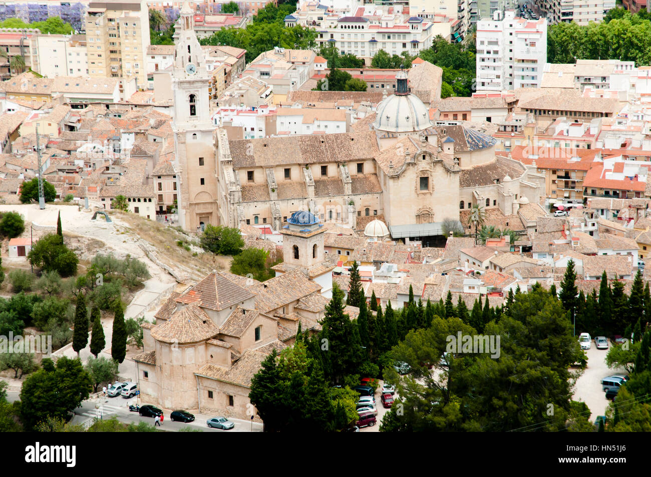 Xativa Spain Stock Photo Alamy
