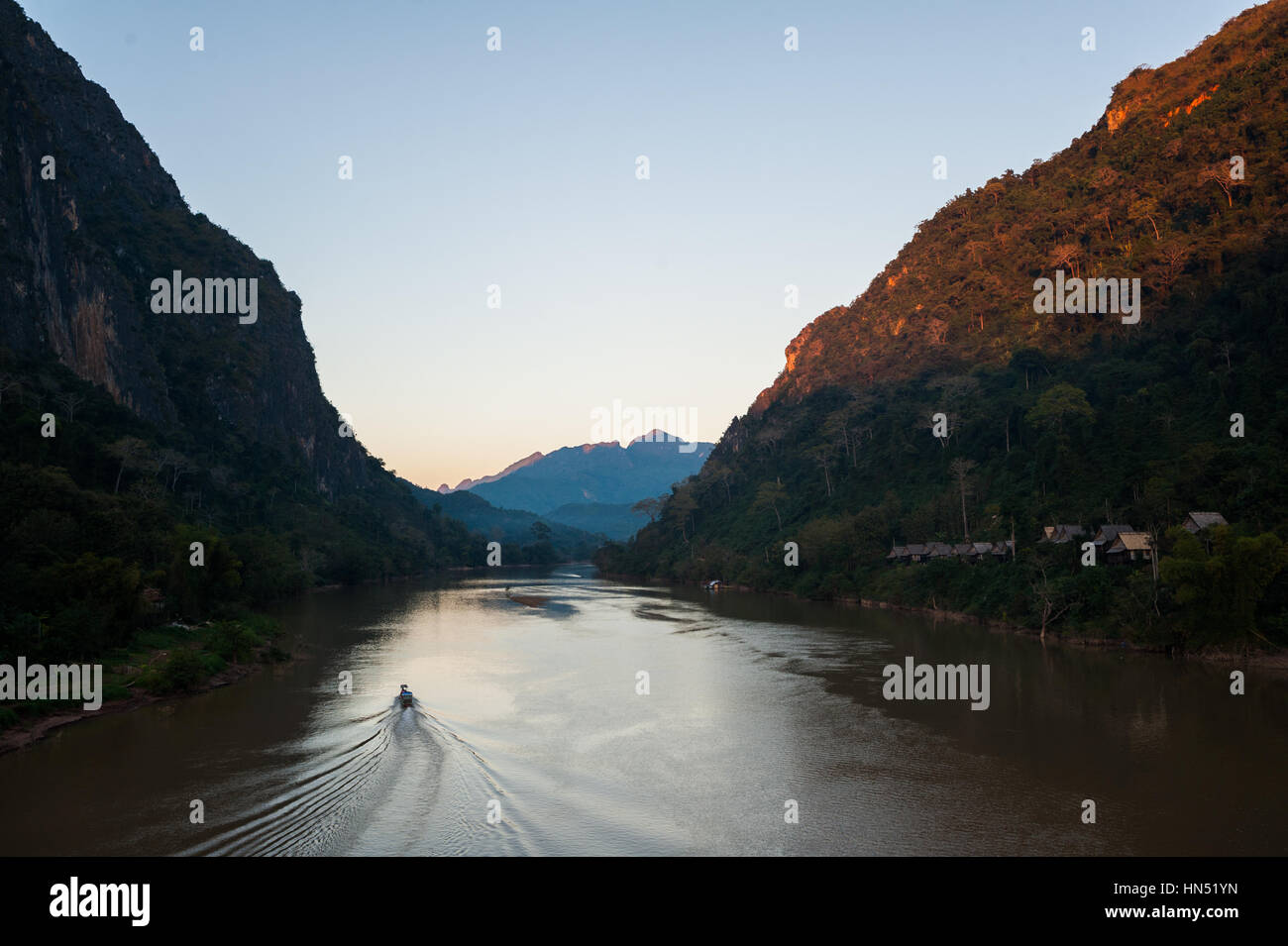 sunset-in-nong-khiaw-laos-stock-photo-alamy